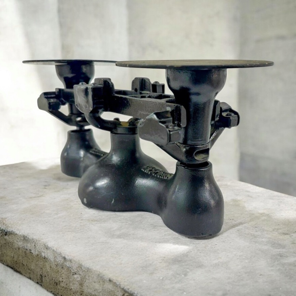 Antique Detecto Cast Iron Balance Scale Apothecary Laboratory c1908-1922